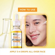【BUY 1 TAKE 1】Garnier Vitamin C Serum 30ml Brightening Essence brightening face serum vitamin c esse