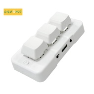 MK321-Pro Customized Keyboard Mechanical Blue Switch RGB Light 3-Mode USB+2.4G Wireless+Bluetooth Co