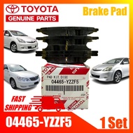 Genuine Toyota Front Brake Pad Disc Pad Break Disc 04465-YZZF5 – Toyota / Disc Pad / Camry / Wish