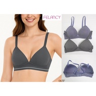 Women's Underwire Bra Thin Foam Full Cup FELANCY Plain Underwear 063F SIZE34C-38C