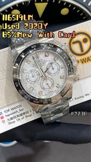 ⚜️Rolex Daytona ⚜ 👑型號：116519LN 💰現貨現金價 : $309900         #2738