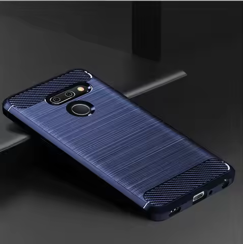 For LG G8 ThinQ LGG8 Shockproof Matte Case Luxury Phone Cover for LG G8 Thinq Soft Silicone Protecti