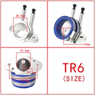 คอหรีดCBR/CRF250 forza คอหรีด CNC WAVE125 สำหรับ ฝา4วาล์ว มีเข็มขัดให้ มีขนาด 30/32/36 /40MM หัวฉีด