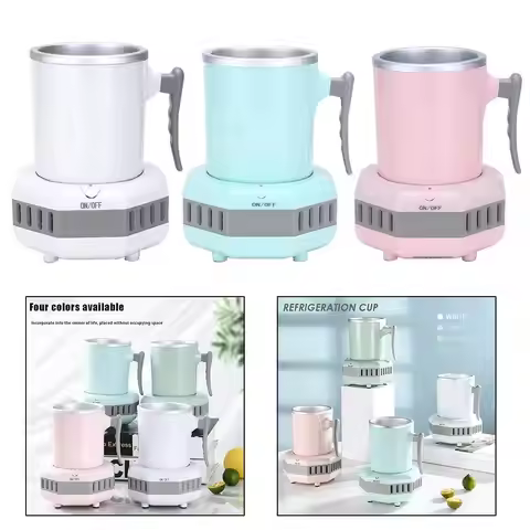 Electric Summer Drink Cooler Kettle Drink Chiller Portable Quick Electric Beverage Cup Cooler Ice Ma