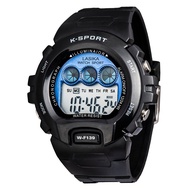 LASIKA Jam Tangan Kanak-kanak Digital Tahan Air 30 Meter Sesuai Untuk Sukan Lelaki dan Perempuan W-F