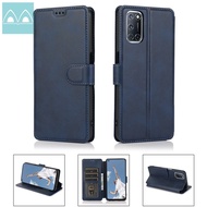 Ốp Lật OPPO A52/A72/A92 Bao Da Dạng Ví Lật Mỏng Từ Tính Có Khe Đựng Thẻ Đứng Ốp Điện Thoại