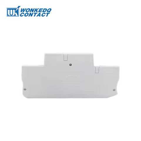 1Pc D-PTTB 4 End Cover PTTB4 Double Level Connector Din Terminal Block Accessories PTTB 4mm PT Termi