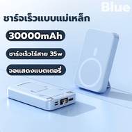 RICHME แบตสำรอง 30000mAh พาวเวอร์แบงค์ 20W 45W Powerbank Type C แบตสำรองไร้สาย ชาร์จเร็ว ของแท้ 100%