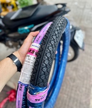 Cặp Vỏ Michelin M35" gai mãn cầu " Thái Lan xe số " kèm ruột "