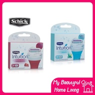 (REFILL ONLY) MBHL Schick Intuition Plus R3S Women Razor Refill Shaver Refill Pisau Pencukur Perempu