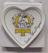 Marslako - 美少女戰士 x Kingsley Café 山下菓子 Sailor Moon Crystal 心形陶瓷碟 愛野美奈子 Sailor Venus [平行進口]