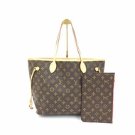 Louis Vuitton LV 老花 neverfull 中號 晶片 肩背包