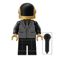 Daft Punk French DJ Group Band Electronica Robots Minifigures Building Blocks Toys Kids Gift