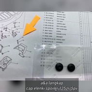 CAP ELENKI SPOILER 125zr/rxz5pv HRGA UTK 2pcs) motorcycle accessories