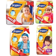 Drypers Drypantz（Pants）-M/L/XL/XXL (MANUFACTURED DATE)