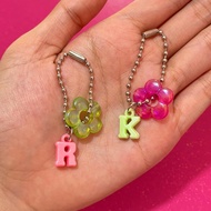 GANTUNGAN Initial Charm Bag | Mini Bagcharm | Letter Hanger