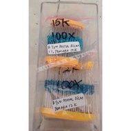 RESISTOR/R 0.5W METAL FILM 1% COPPER 15K B