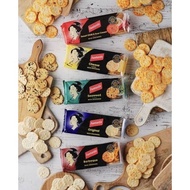 Snacks Imported Snacks Australia Fantastic Rice Crackers 100 Gr Original, Sour Cream & Chives, Barbe