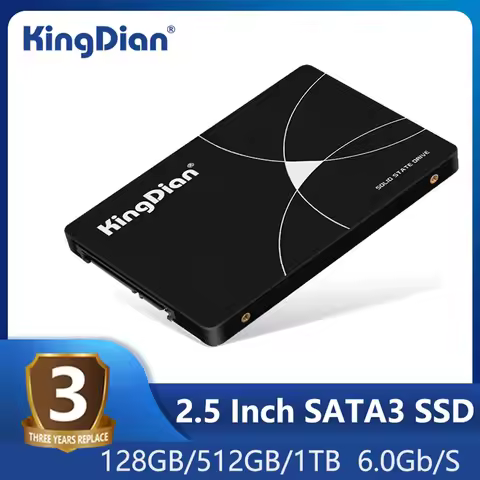 KingDian SSD Sata III 60GB 120GB 128GB 240GB 256GB 480GB 512GB 1TB 2TB Hard Drive Disk 2.5 Inch 7mm 