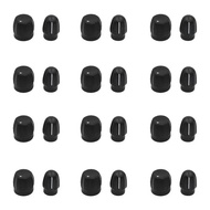 12 pasang Penutup Butang Kelantangan dan Tombol Saluran untuk Motorola CP200 CP200D CP040 Pro5150 GP