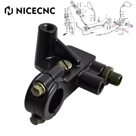For Honda CBR125R JC34 JC39 JC50 2004-2016 Clutch Lever Perch Mirror Bracket CBR 125 R4 R5 RS5 RS6 R