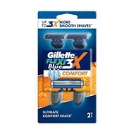 มีดโกนด้ามยาวแบบใช้แล้วทิ้ง GILLETTE FLEXI BLUE 3X (แพ็ก 2 ชิ้น) (1044033)