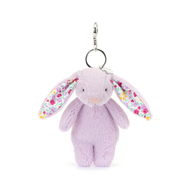 英國 Jellycat 紫茉莉碎花兔兔 吊飾/鑰匙圈