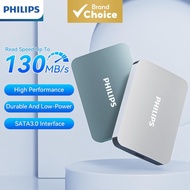 Philips Usb3.0 Portable External Ssd 1Tb 2Tb High Speed Slim For Pc Mac Laptop Tv