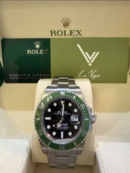 （Sold) 2024年 Rolex 126610 126610LV 41mm Starbuck Submariner Date 綠黑