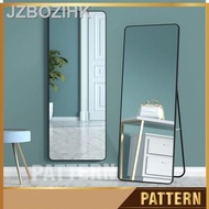 [readystock]❃℗PATTERN Full Length Curved Stand Mirror Standing Cermin Tinggi Besar Modern Nordic Tall 150x37cm OOTD Hang