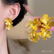 Anting-anting bunga emas, anting-anting lembut, anting-anting selebriti Internet