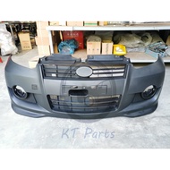 PERODUA MYVI SE 2 2008 - 2010 YEAR FRONT BUMPER / DEPAN BUMPER WITH FOG LAMP COVER / SPORT LIGHT COV