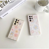 For Vivo Y15 Y15s Y15a Y97 Y95 Y91 Y90 Y81 Y71 Phone Case ins Colorful Oil Painting Painted Sun Flower Floral Tulip Tulips Fresh Summer Cute Soft Silicone Casing Cases Case Cover