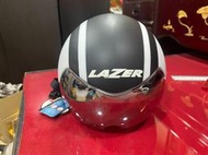 Lazer  雙鏡片版 鐵三帽