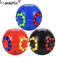 CARNATIOGV Magic Bean Cube Spinner, Plastics  Rotating Ball, Rotating Ball Finger Gyro Finger Spinne
