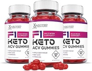 (3 Pack) F1 Keto ACV Gummies 1000MG with Pomegranate Juice Beet Root B12 180 Ketos Gummys