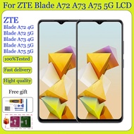 For ZTE Blade A72 4G 5G A73 4G 5G A75 5G LCD Display Touch Screen Replacement