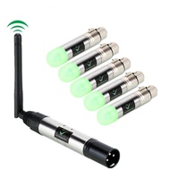 DMX512 Wireless Dfi controller 2.4G Transmitter Receiver XLR Rechargeable with battery