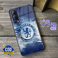 VIVO Y72 (5G) Glass Softcase - VIVO Y72 (5G) Mobile Phone Case [T81].