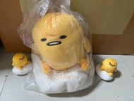 USS Gudetama set新加坡環球影城受傷蛋黃哥公仔3件套1大2細200all