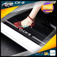 Mazda CX-5 CX5 KE 2013 - 2017 Door Sill Protector Plate Stickers CX-5 CX5 KE 2013 - 2017 Vacc Auto C