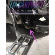 (95) 1PCS GETAH FRAME RXZ BAHAGIAN TENGAH RXZ MILI CATALYZER 1⃣PCS