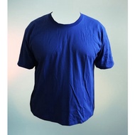 PLUS SIZE T-SHIRT | SAIZ BESAR | ROUND NECK T-SHIRT | ROYAL BLUE | SIZE 3XL-9XL