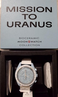 Omega Swatch Moonswatch Mission to Uranus Tiffany Blue 天王星
