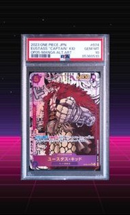 PSA 10 OPCG Eustass Kid One Piece 基德 漫畫 異畫 OP05-074 SR