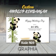 [SERi ND01] Cute Custom Wedding Envelopes, 50 pcs