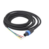For REL/MJ Acoustics Compatible HiFi 3-Wire Subwoofer Cable-Speakon to Spade End-Sub Speaker Cable 0
