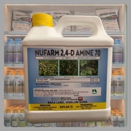 [ORIGINAL] 4L AMINE 70 NUFARM /Racun Rumpai 2,4-D/Keladi agas/Rumpai Herbicide/Setawar/Akar Ruas-rua