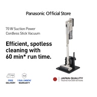 Panasonic MC-SBR40CV47 Cordless Stick Vacuum Cleaner with LED Light 4-Stage HEPA Filtration System