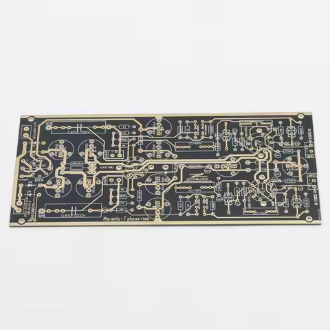 HiFi DIY M7 Tube Black Vinyl Phonograph Amplifier Board PCB Based on Marantz-7 Sound Amp Circuit